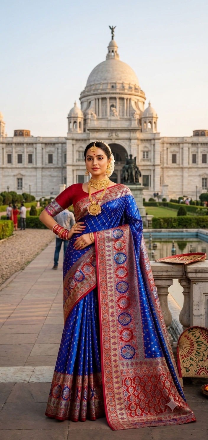 Premium Mashru Stone Banarasi Saree / Bridal & Festive Wear